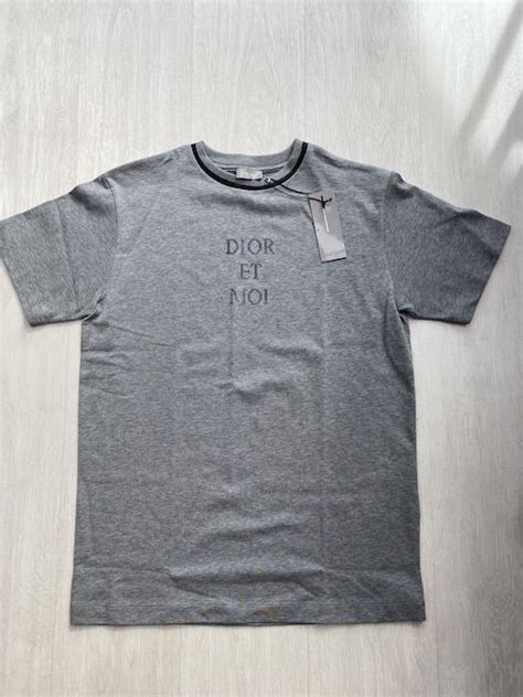 dior et moi shirt|Dior Dior Et Moi Grey Logo T.